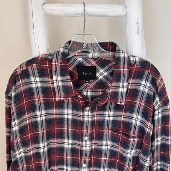 Rails Men's Lennox Plaid Button-Up Lightweight Flannel Shirt SZ XXL - Picture 3 of 11